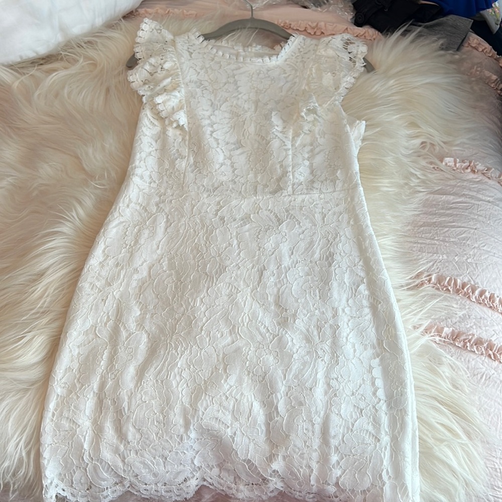 White Lace Dress